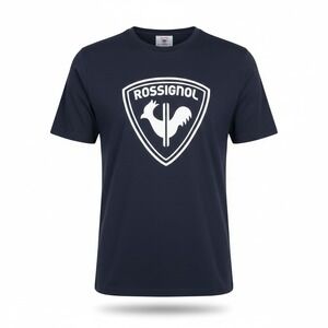Rossignol T-Shirt Shield Logo Navy‎ Blue Large
